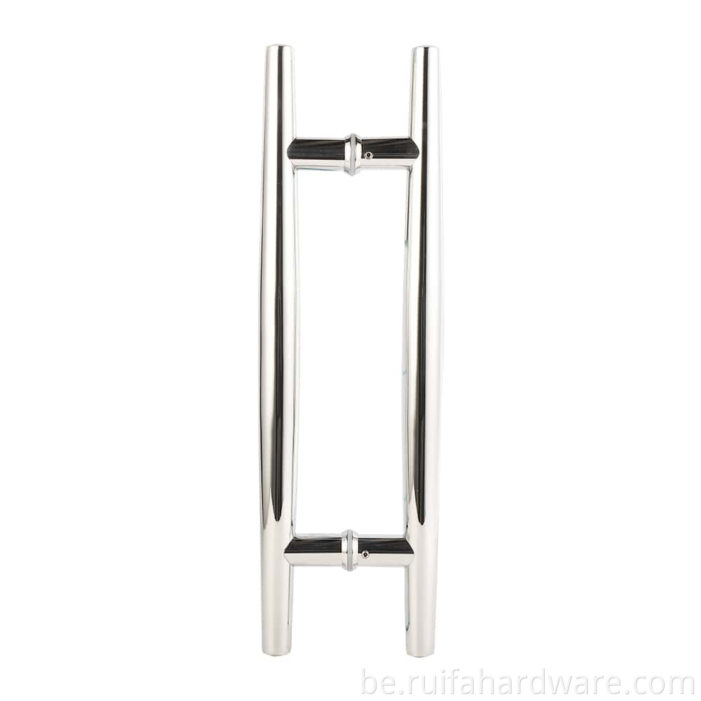 Круглыя ручкі дзвярэй з шклянымі трубамі (5) Round Tube Glass Door Handles (5)